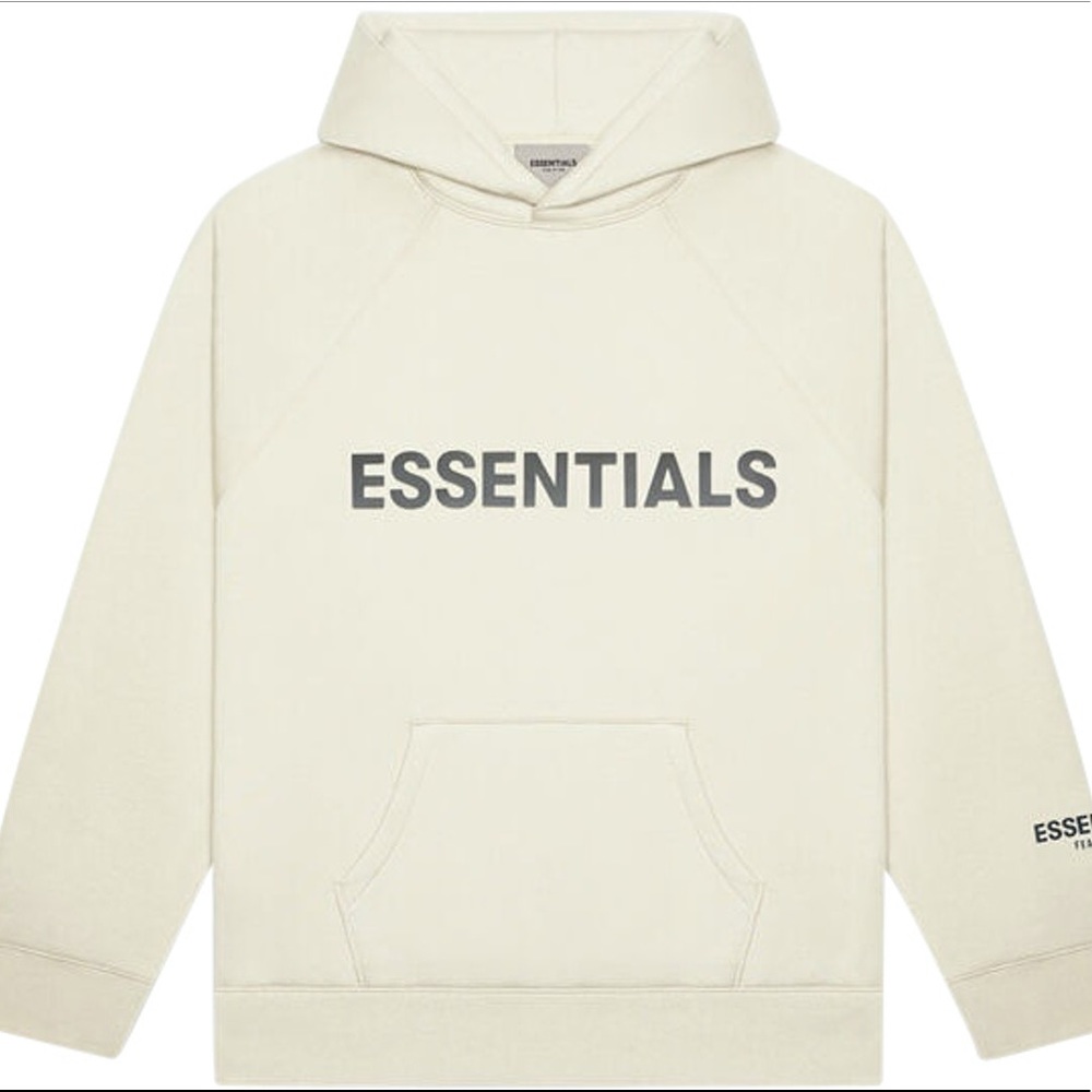 Fear Of God - FOG Essentials Logo Pullover Hoodie